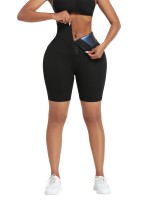 High Waist Neoprene Training Shorts